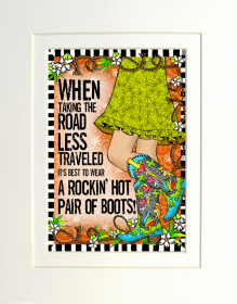 Road Less Traveled / Rockin' Hot Pair of Boots (TingleBoot)