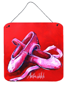 Ballet Shoes Red Wall or Door Hanging Prints