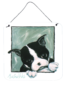 Boston Terrier Don't Leave Me Wall or Door Hanging Prints