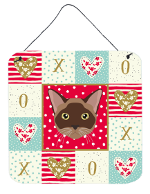 Burmese - Cat Face Wall or Door Hanging Prints