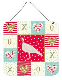 Beltsville Small White Turkey Hen Love Wall or Door Hanging Prints