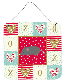 Australian Long Coated Mouse Love Wall or Door Hanging Prints