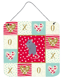 Blue Rat Love Wall or Door Hanging Prints