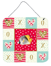 Butterfly Fish Love Wall or Door Hanging Prints