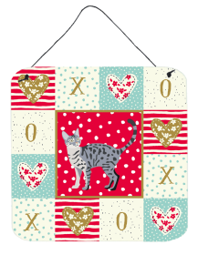 California Spangled #1 Cat Love Wall or Door Hanging Prints