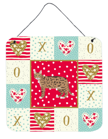 California Spangled #2 Cat Love Wall or Door Hanging Prints