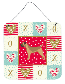 Border Terrier Love Wall or Door Hanging Prints