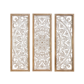 Ornate Metal Panel Wall Art