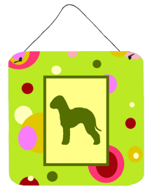 Bedlington Terrier Wall or Door Hanging Prints