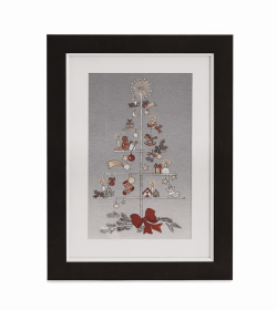 Gift Tree Print 11.5"L x 16"H Plastic/MDF