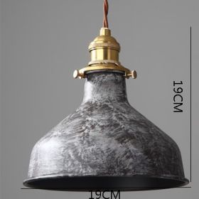 Cafe Simple Living Room Pendant Lamp (Option: Grey C)