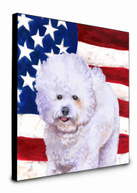 Bichon Frise Accent Decor (Color: Bichon Frise, size: 8 x 8)