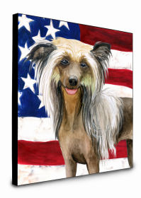 Chinese Crested Accent Decor (Color: Chinese Crested, size: 8 x 8)