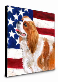 Cavalier King Charles Spaniel Accent Decor (Color: Cavalier King Charles Spaniel, size: 8 x 8)