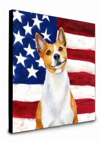 Basenji Accent Decor (Color: Basenji, size: 8 x 8)