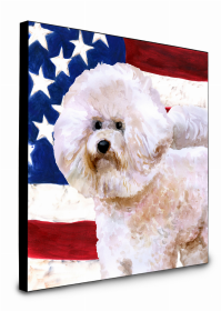 Bichon Frise #2 Accent Decor (Color: Bichon Frise #2, size: 8 x 8)