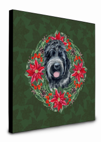 Black Russian Terrier  Accent Decor (Color: Black Russian Terrier, size: 8 x 8)