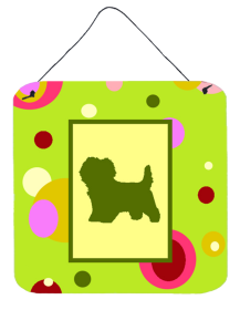 Cairn Terrier Wall or Door Hanging Prints (Color: Cairn Terrier, size: 6 x 6)