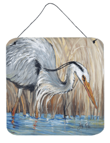 Blue Heron Wall or Door Hanging Prints (Color: Animals/Birds/Bird - Blue Heron, size: 6 x 6)