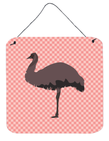 Bird - Emu Wall or Door Hanging Prints (Color: Bird - Emu, size: 6 x 6)