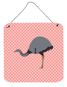 Bird - Rhea Wall or Door Hanging Prints (Color: Bird - Rhea, size: 6 x 6)