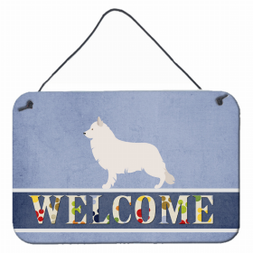 Berger Blanc Suisse Accent Decor (Color: Berger Blanc Suisse, size: 8 x 12)