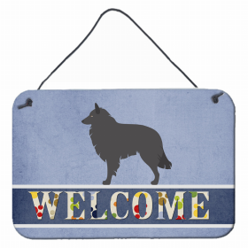 Belgian Sheepdog Accent Decor (Color: Belgian Sheepdog, size: 8 x 12)