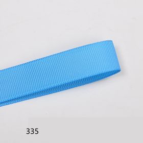 Hair Accessories Polyester Ribbed Ribbon (Option: 335color)